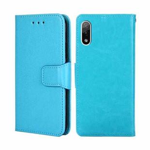 For Sony Xperia ACE II Crystal Texture Leather Phone Case(Light Blue)