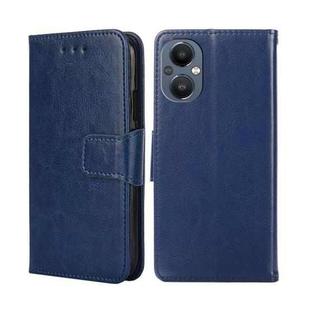 For OnePlus Nord N20 5G Crystal Texture Leather Phone Case(Royal Blue)