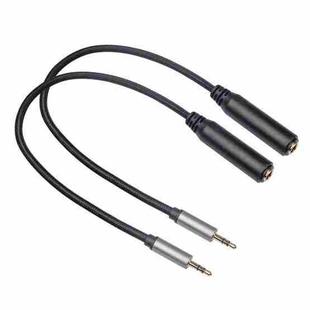 2 PCS/Pack 3662B-02-03 3.5mm Male to 6.35mm Female Audio Cable