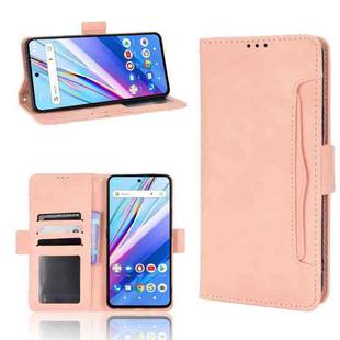 For BLU G91 Pro Skin Feel Calf Pattern Leather Phone Case(Pink)