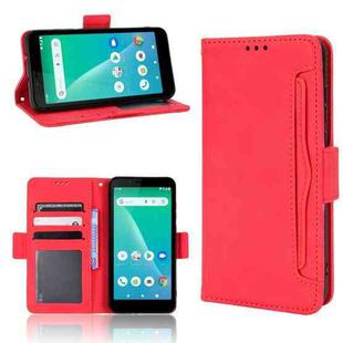 For Schok Volt SV55 / SV55216 Skin Feel Calf Pattern Leather Phone Case(Red)