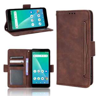 For Schok Volt SV55 / SV55216 Skin Feel Calf Pattern Leather Phone Case(Brown)