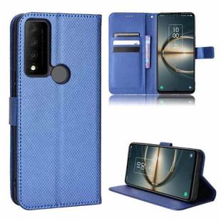 For TCL 30 XE 5G / 30 V 5G Diamond Texture Leather Phone Case(Blue)
