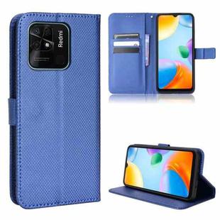 For Xiaomi Redmi 10C Diamond Texture Leather Phone Case(Blue)