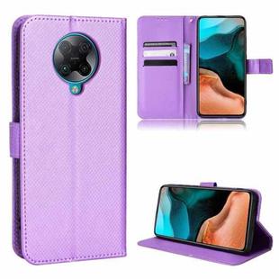 For Xiaomi Redmi K30 Pro / Poco F2 Pro Diamond Texture Leather Phone Case(Purple)