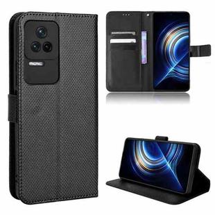 For Xiaomi Redmi K50 / K50 Pro Diamond Texture Leather Phone Case(Black)