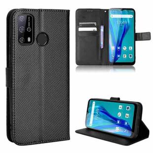 For Oukitel C23 Pro Diamond Texture Leather Phone Case(Black)