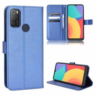 For Alcatel 1S 2021 / 3L 2021 / TCL 20E / 20Y Diamond Texture Leather Phone Case(Blue)