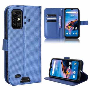 For UMIDIGI Bison Pro Diamond Texture Leather Phone Case(Blue)