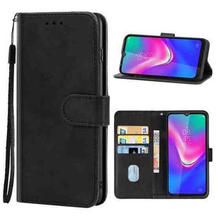 Leather Phone Case For TECNO Spark 4 Lite(Black)