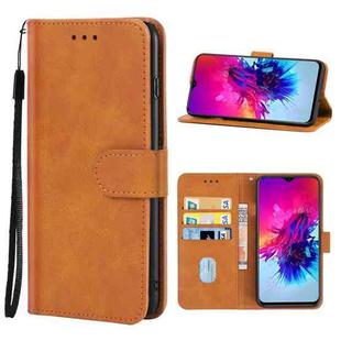 Leather Phone Case For Infinix Smart3 Plus(Brown)