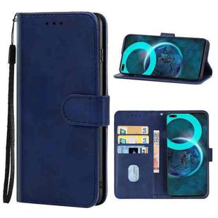 Leather Phone Case For Infinix Zero 8i(Blue)