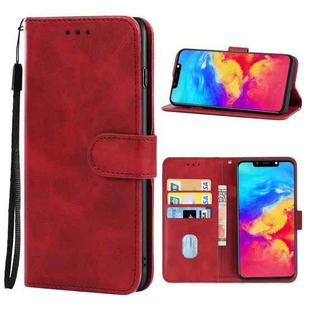 Leather Phone Case For Infinix Hot 7(Red)