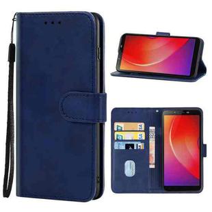 Leather Phone Case For Infinix Smart 2(Blue)