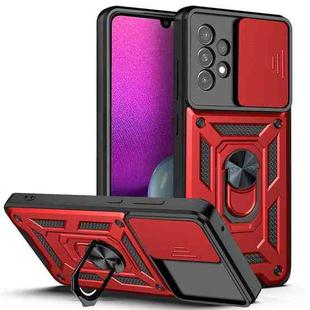 For Samsung Galaxy A33 5G Sliding Camera Cover Design TPU + PC Phone Case(Red)