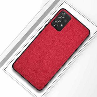 For Samsung Galaxy A33 5G Shockproof Cloth Protective Phone Case(Red)