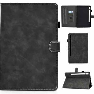For Samsung Galaxy Tab S8 / S7  Cowhide Texture Smart Leather Tablet Case(Grey)