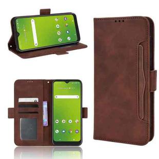 For Cricket Dream 5G / AT&T Radiant Max 5 Skin Feel Calf Pattern Leather Phone Case(Brown)