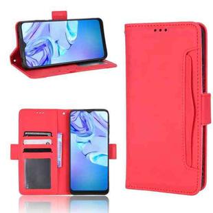 For TCL 30 SE / 30 E / 306 / Sharp Aquos V6 Skin Feel Calf Pattern Leather Phone Case(Red)