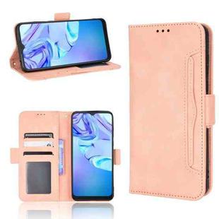 For TCL 30 SE / 30 E / 306 / Sharp Aquos V6 Skin Feel Calf Pattern Leather Phone Case(Pink)