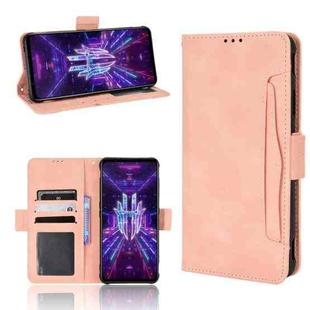 For For ZTE nubia Red Magic 7 Skin Feel Calf Pattern Leather Phone Case(Pink)