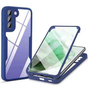 For Samsung Galaxy S22+ 5G Acrylic + TPU 360 Degrees Full Coverage Shockproof Phone Case(Blue)