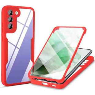 For Samsung Galaxy S22+ 5G Acrylic + TPU 360 Degrees Full Coverage Shockproof Phone Case(Red)