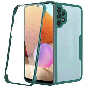 For Samsung Galaxy A32 4G Acrylic + TPU 360 Degrees Full Coverage Shockproof Phone Case(Green)