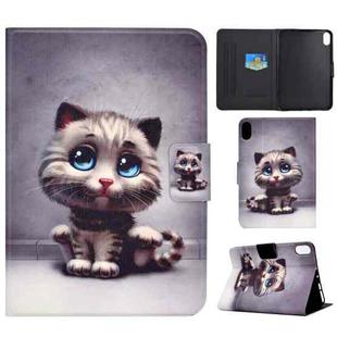 For Lenovo Legion Y700 Electric Pressed Smart Leather Tablet Case(Pet Cat)