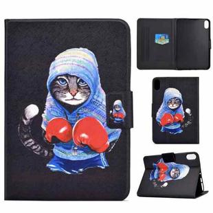 For Lenovo Legion Y700 Electric Pressed Smart Leather Tablet Case(Boxing Cat)