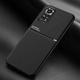 For Xiaomi Redmi Note 11 4G Classic Tilt Magnetic Phone Case(Black)