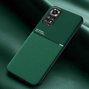 For Xiaomi Redmi Note 11 4G Classic Tilt Magnetic Phone Case(Green)