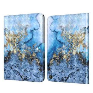 For Amazon Kindle Fire HD 8 2020 3D Painted Pattern Leather Tablet Case(Milky Way)