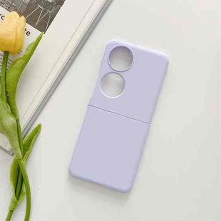 For Huawei P50 Pocket Skin Feel Frosted PC Phone Case(Light Purple)