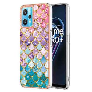 For OPPO Realme 9 Pro+ 5G Electroplating IMD TPU Phone Case(Colorful Scales)