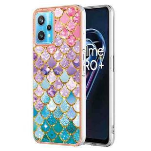 For OPPO Realme 9 Pro 5G Electroplating IMD TPU Phone Case(Colorful Scales)