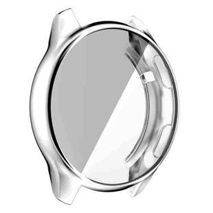 For OnePlus Watch Full Coverage TPU Electroplating Watch Case(Silver)