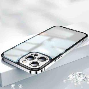 AG Frosted Glass Phone Case For iPhone 12 Pro Max(Silver)