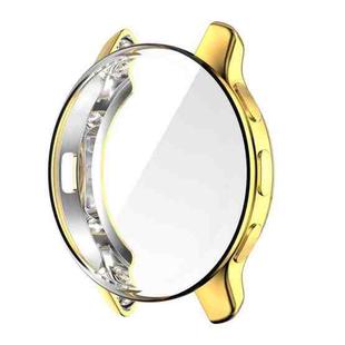 For Garmin Venu 2 Plus Full Coverage TPU Electroplating Watch Case(Gold)
