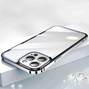 AG HD Glass Phone Case For iPhone 13 Pro Max(Silver)