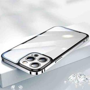 For iPhone 12 Pro AG HD Glass Phone Case(Silver)