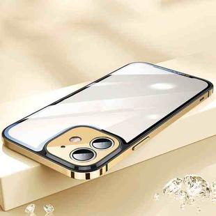 AG HD Glass Phone Case For iPhone 12(Gold)