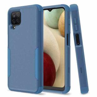 For Samsung Galaxy A12 TPU + PC Shockproof Phone Case(Royal Blue)