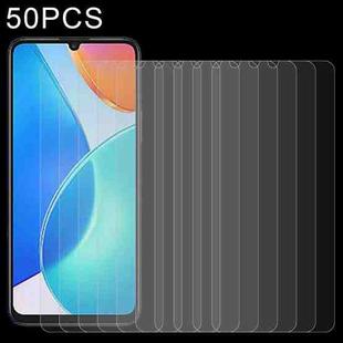 50 PCS 0.26mm 9H 2.5D Tempered Glass Film For Honor Play6T