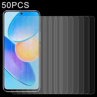 50 PCS 0.26mm 9H 2.5D Tempered Glass Film For Honor Play6T Pro