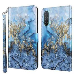 For OnePlus Nord CE 5G 3D Painting Pattern TPU + PU Leather Phone Case(Milky Way)