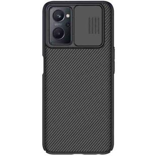 For OPPO Realme 9i NILLKIN Black Mirror Series Camshield PC Phone Case(Black)