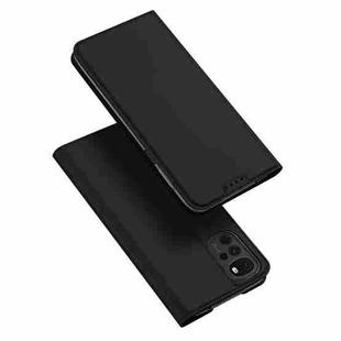 For Motorola Moto G22/E32s DUX DUCIS Skin Pro Series Horizontal Flip Leather Phone Case(Black)