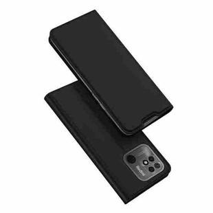 For Xiaomi Redmi 10C/Redmi 10 Power DUX DUCIS Skin Pro Series Horizontal Flip Leather Phone Case(Black)