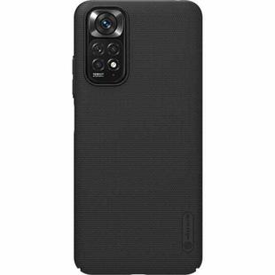 For Xiaomi Redmi Note 11S NILLKIN Frosted PC Phone Case(Black)